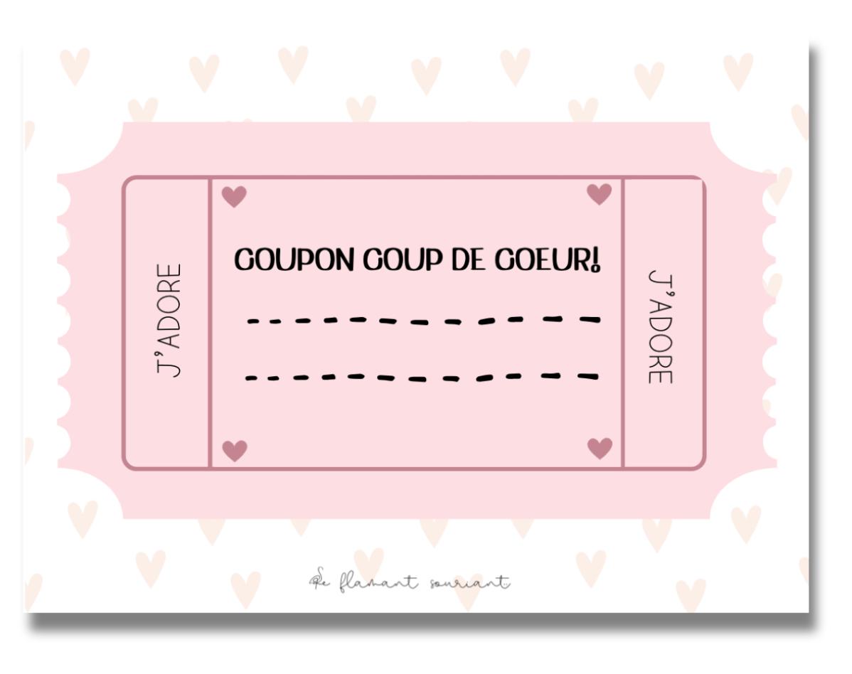 Coupon (coup de coeur)