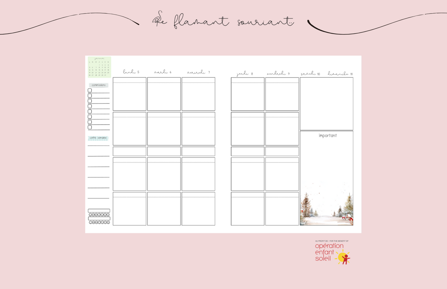 Planificateur - Profs