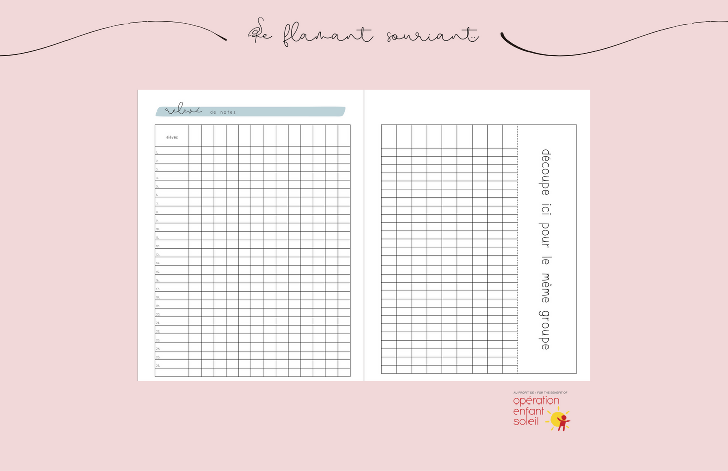 Planificateur - Profs