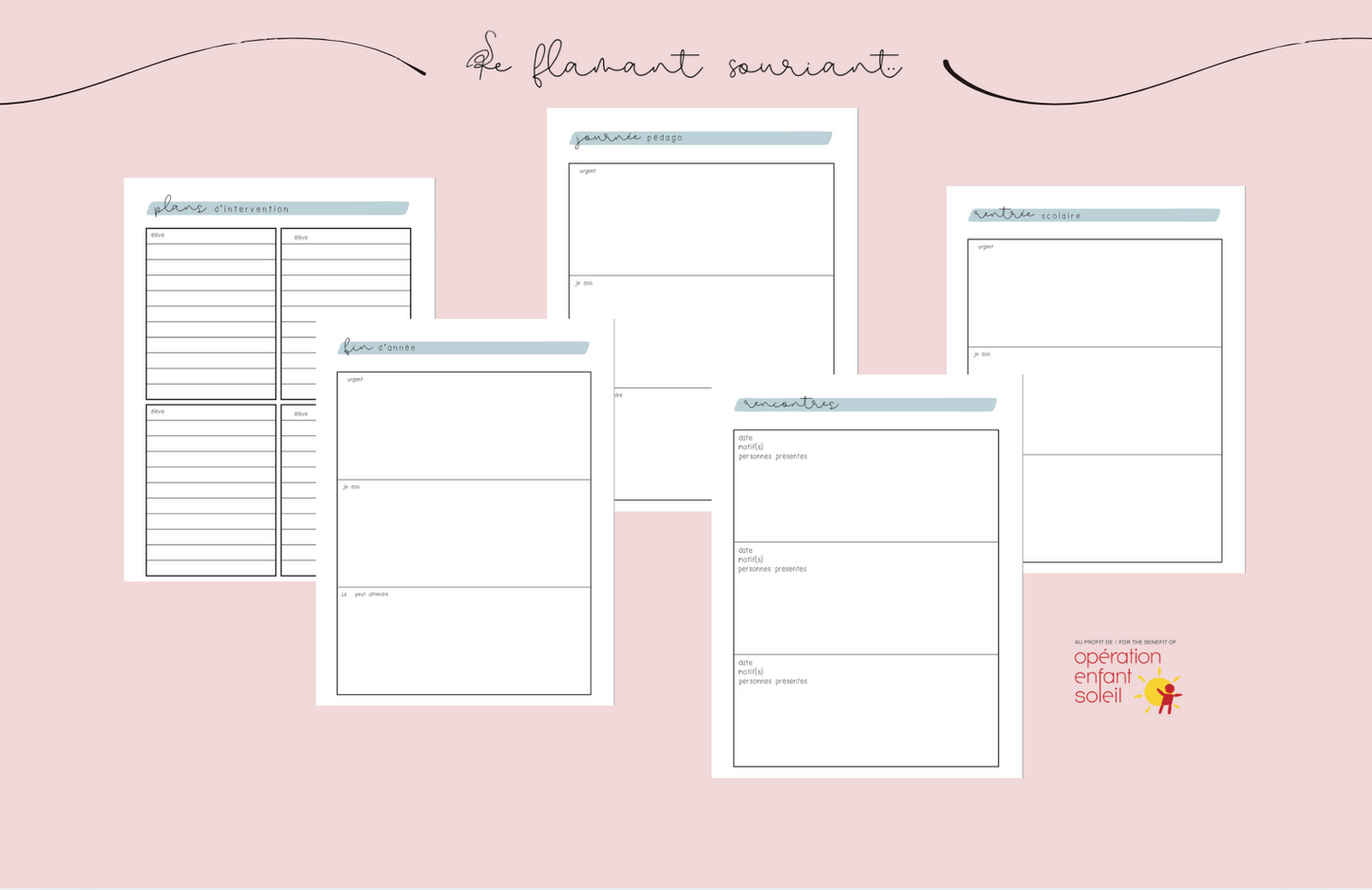 Planificateur - Profs