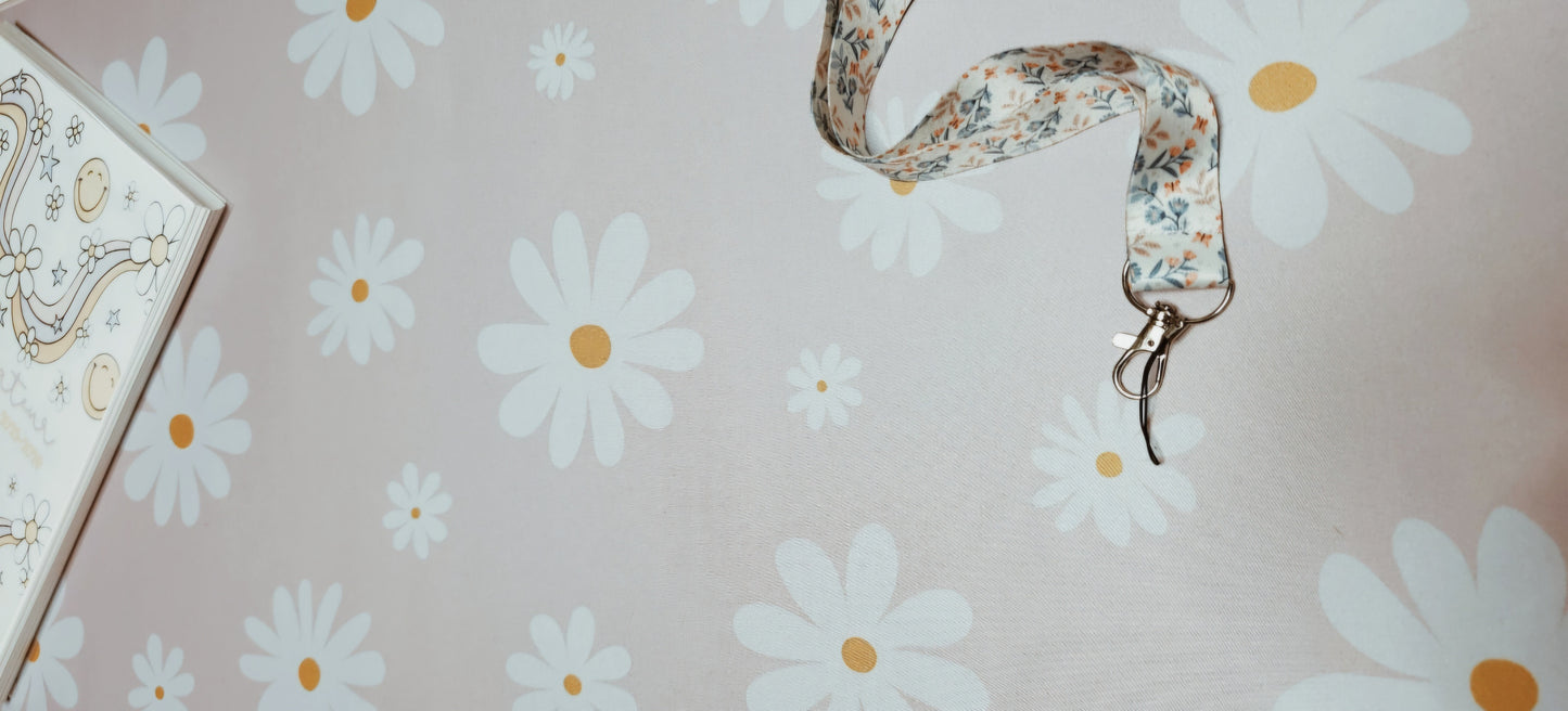 Tapis de bureau rose