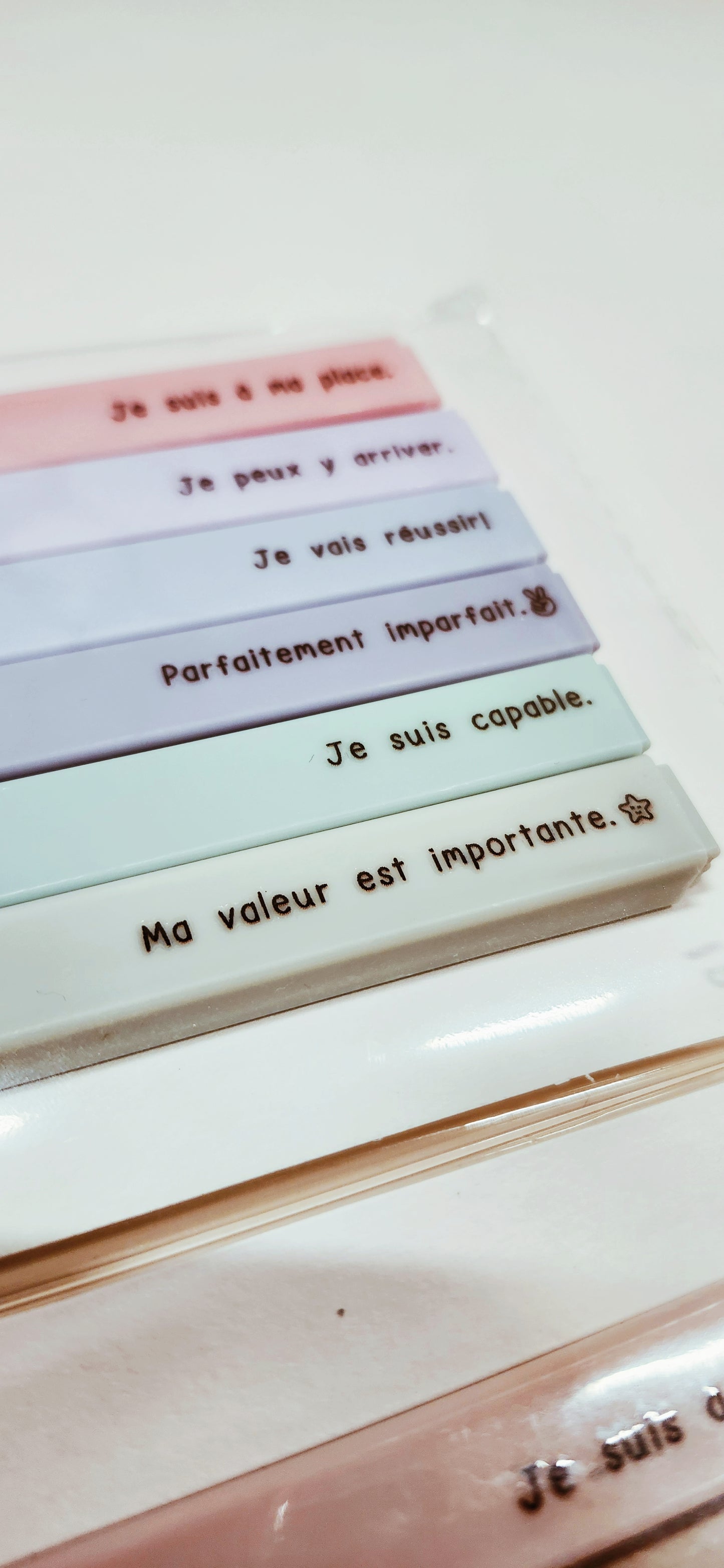 Surligneurs positifs