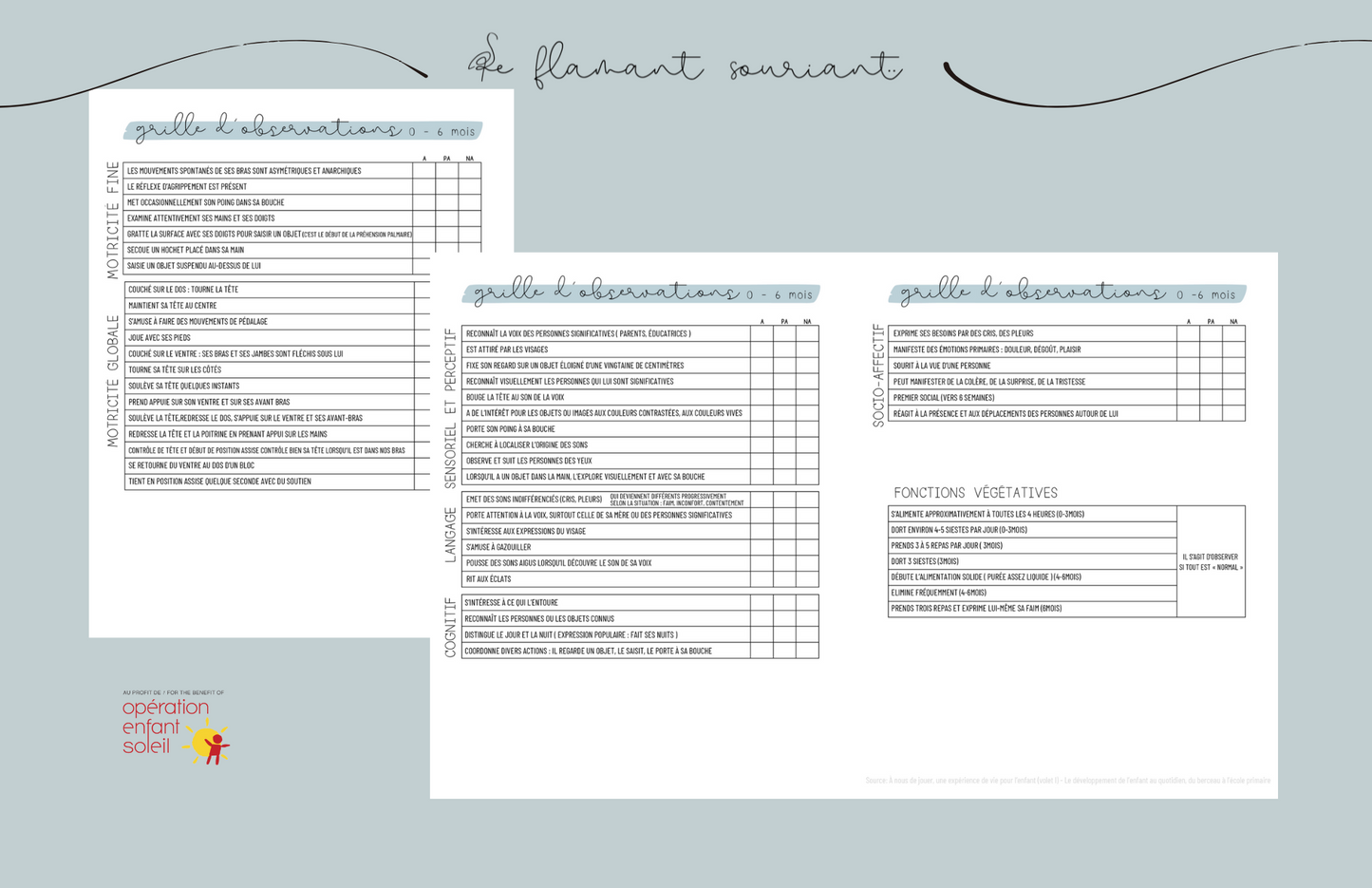 Planificateur - Petite enfance