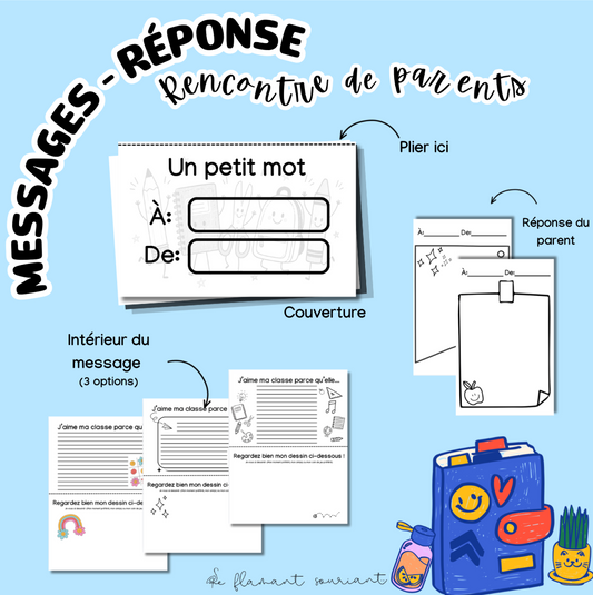 Message - Rencontre des parents