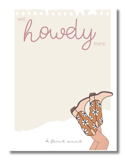 Petit Bloc-notes (howdy)