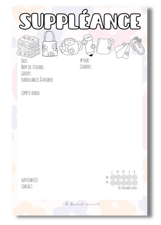 Grand Bloc-notes (suppléance)