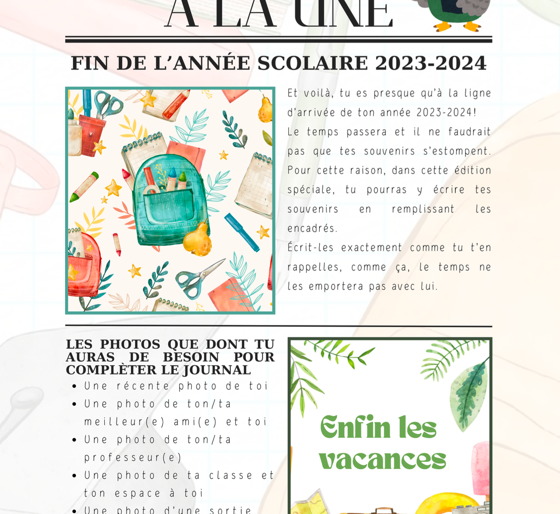 Édition spéciale