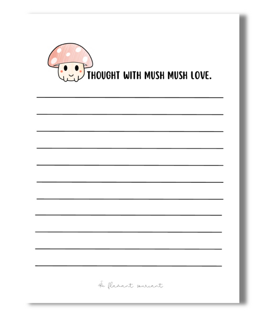 Petit Bloc-notes (mush mush love)