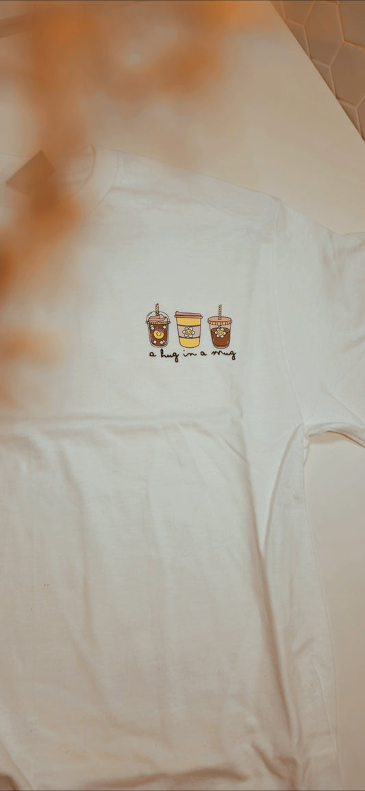 T-shirt A hug in a mug